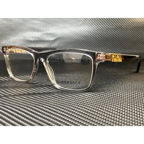 SALE! Versace 55mm Men's Transparent Eyeglasses!